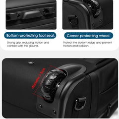 Elite-60L Rolling Vacuum Seal Backpack for Travel-Air Pump Version