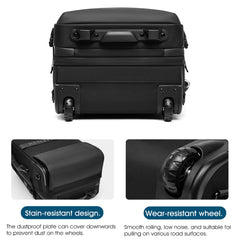 Elite-60L Rolling Vacuum Seal Backpack for Travel-Air Pump Version