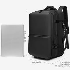 Elite- 21" Vacuum Compression Travel Backpack with Wheels-Automatic Version