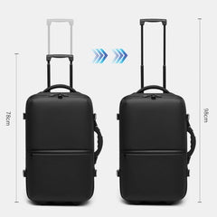 Elite- 21" Vacuum Compression Travel Backpack with Wheels-Automatic Version