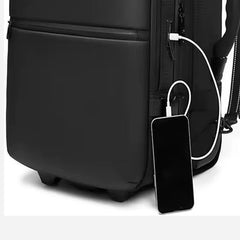 Elite- 21" Vacuum Compression Travel Backpack with Wheels-Automatic Version