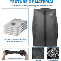 LuminaSeal 18L Reusable Vacuum Seal Bags-Air Pump Version