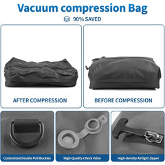 LuminaSeal 18L Reusable Vacuum Seal Bags-Air Pump Version