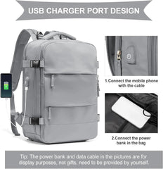 Prestige-45L Vacuum Travel Backpack with Built-in Pump