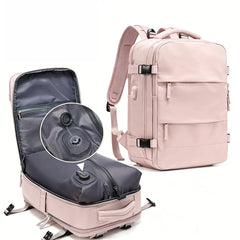Prestige-45L Vacuum Travel Backpack with Built-in Pump