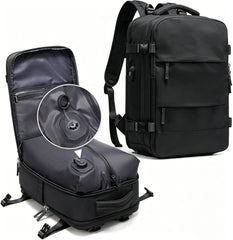 Prestige-45L Vacuum Travel Backpack with Built-in Pump