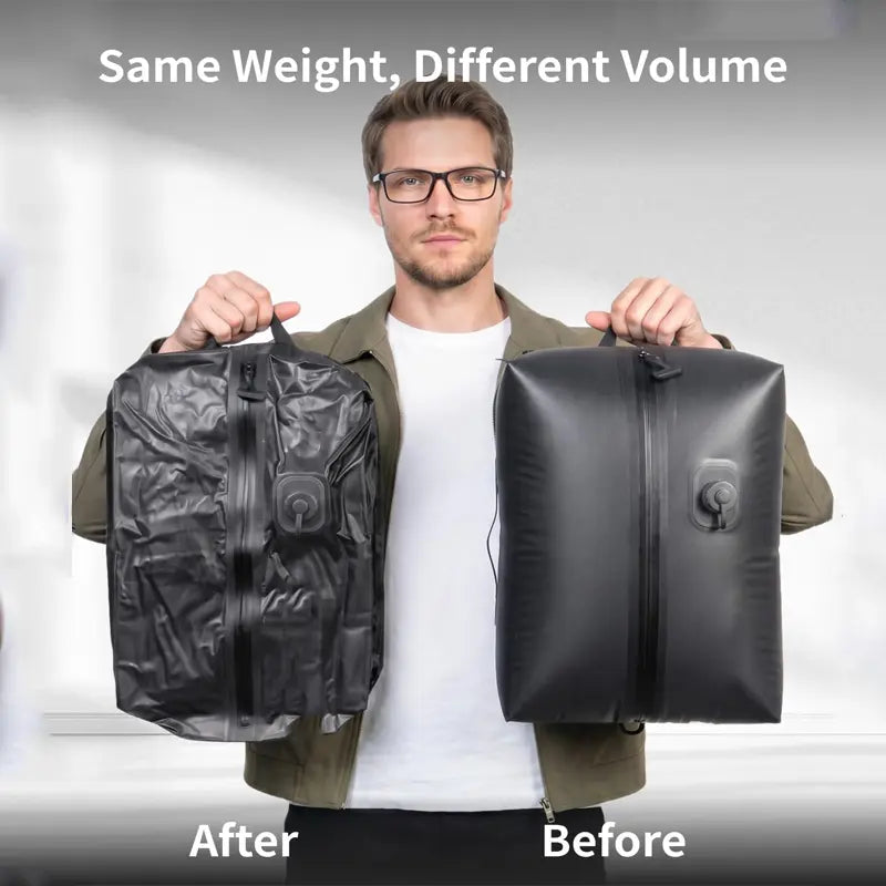 AeroSeal Pro-Reusable Travel Vacuum Storage  Space-Saving Bags-Automatic Version