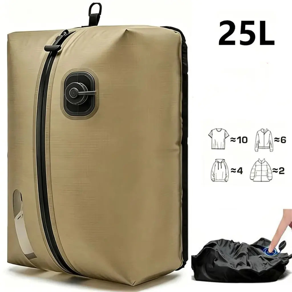 AeroSeal Pro-Reusable Travel Vacuum Storage  Space-Saving Bags-Automatic Version