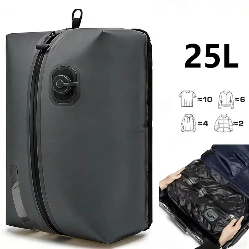 AeroSeal Pro-Reusable Travel Vacuum Storage  Space-Saving Bags-Automatic Version