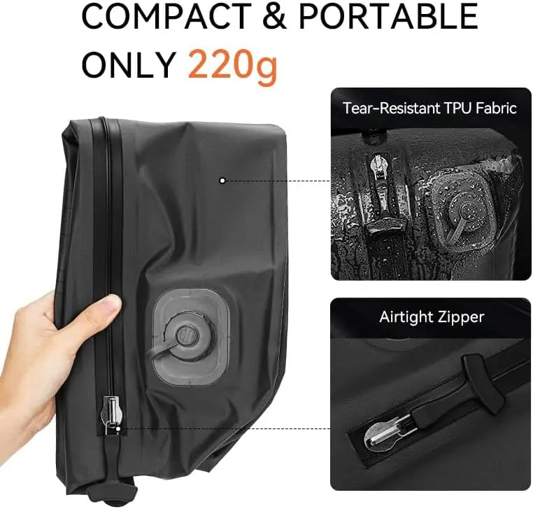 AeroSeal Pro-Reusable Travel Vacuum Storage  Space-Saving Bags-Automatic Version