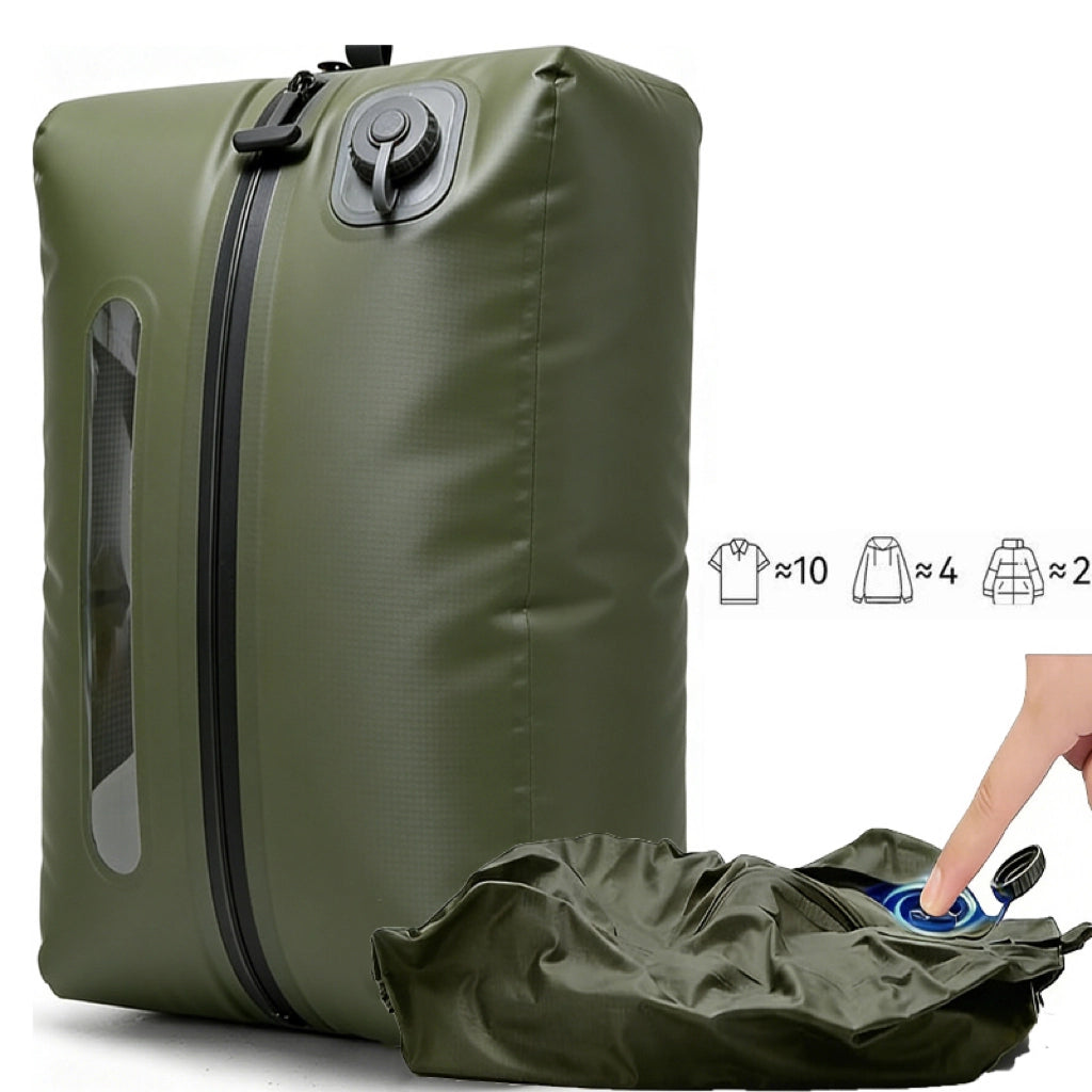 AeroSeal Pro-Reusable Travel Vacuum Storage  Space-Saving Bags-Automatic Version