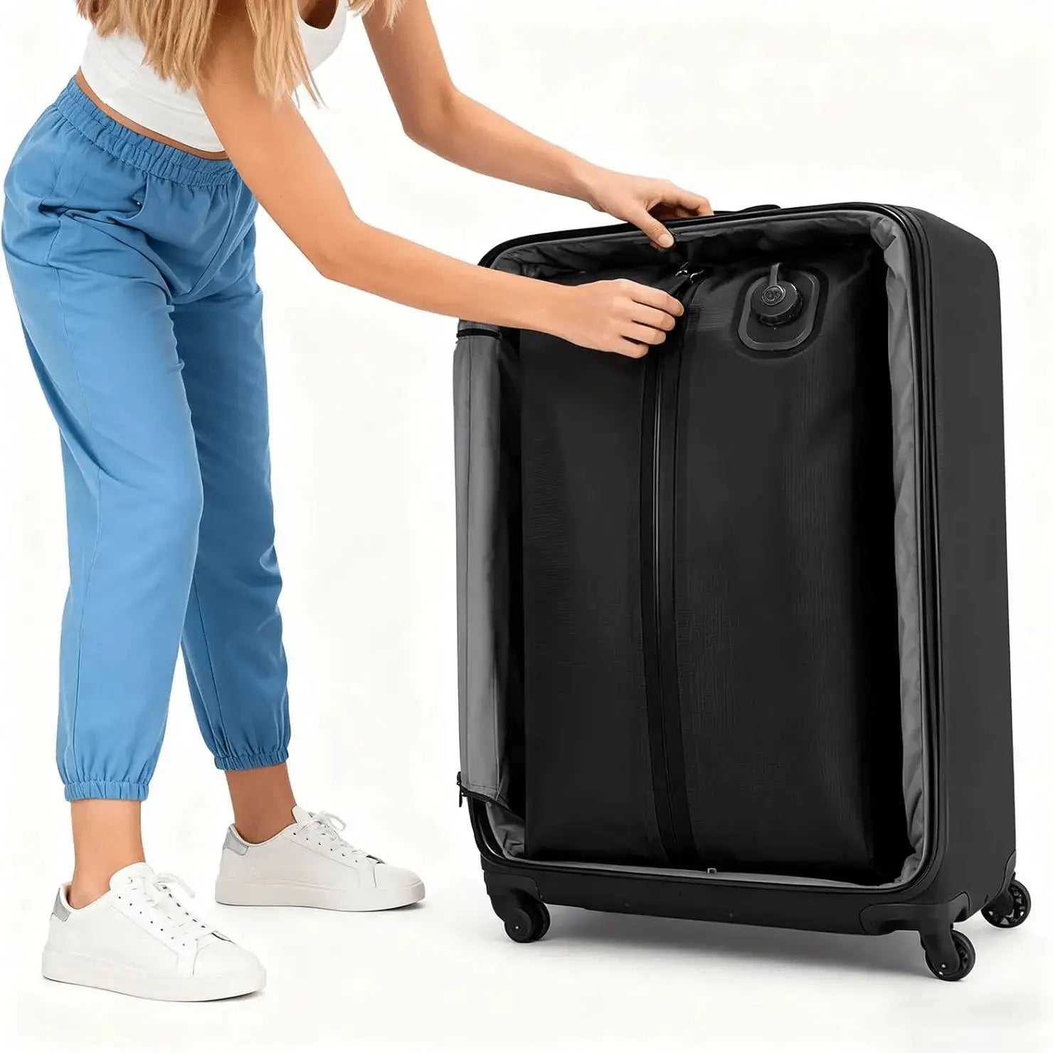 AeroSeal Pro-Reusable Travel Vacuum Storage  Space-Saving Bags-Automatic Version