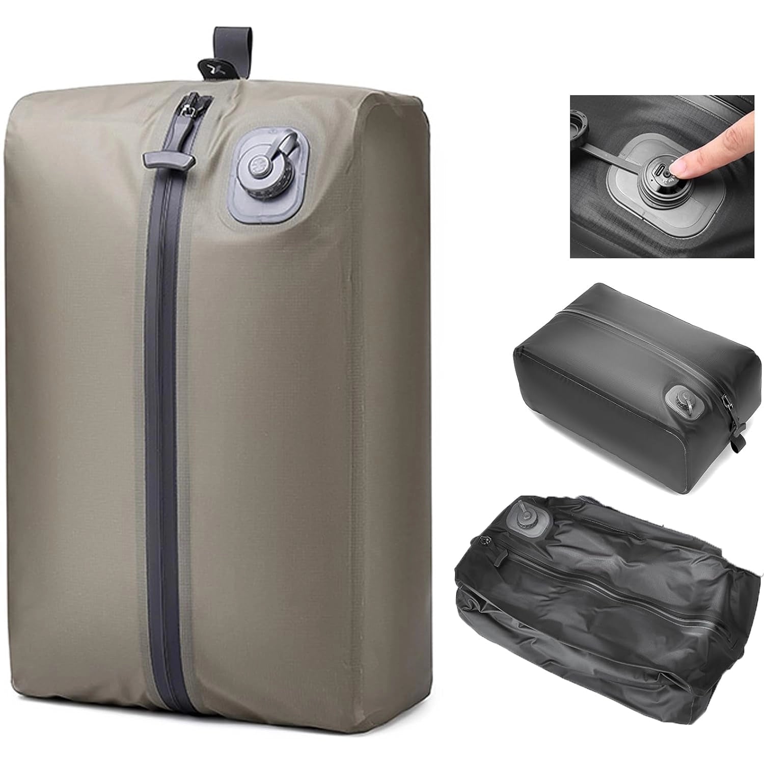 AeroSeal Pro-Reusable Travel Vacuum Storage  Space-Saving Bags-Automatic Version