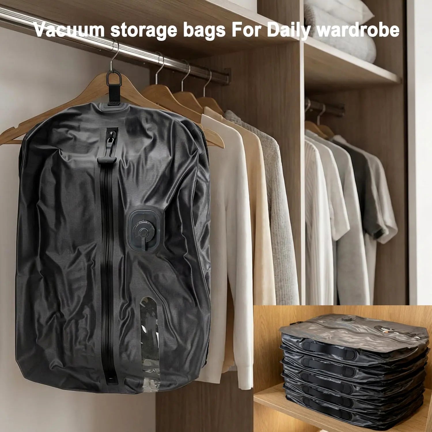 AeroSeal Pro 25L – Automatic Vacuum Storage Bag Space-Saver TSA-Friendly