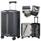 Elite-20" Smart Vacuum Suitcase Carry-On with USB & Pump