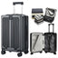Elite-20" Smart Vacuum Suitcase Carry-On with USB & Pump