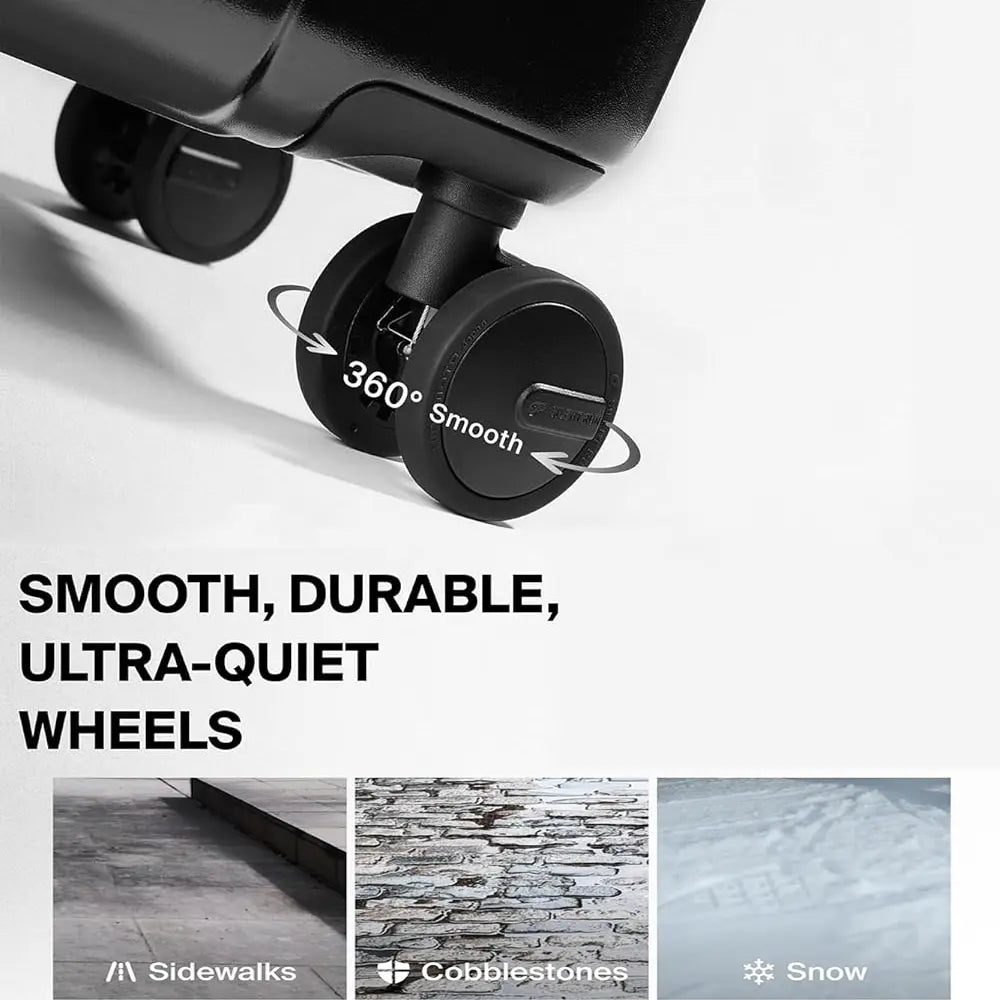 Elite-20" Smart Vacuum Suitcase Carry-On with USB & Pump