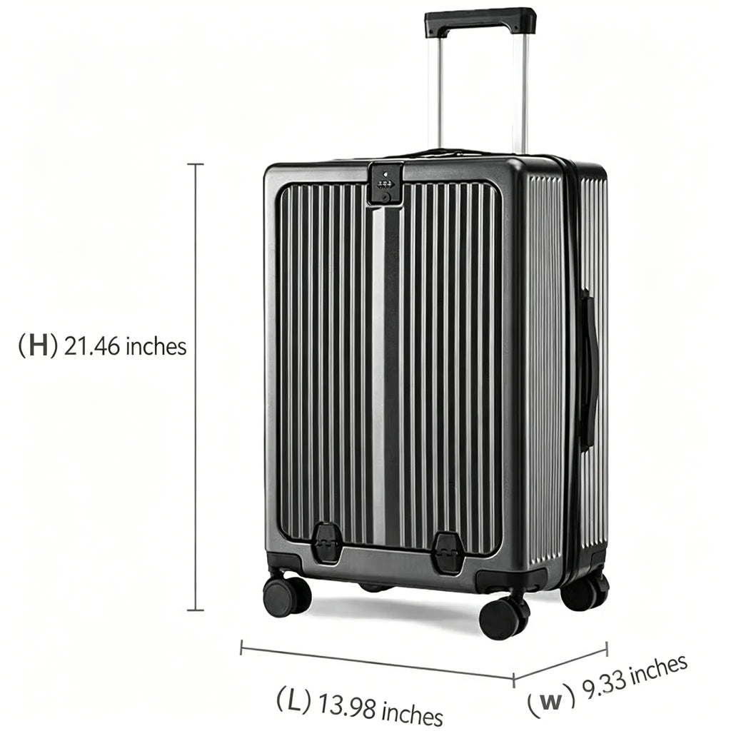 Elite-20" Smart Vacuum Suitcase Carry-On with USB & Pump