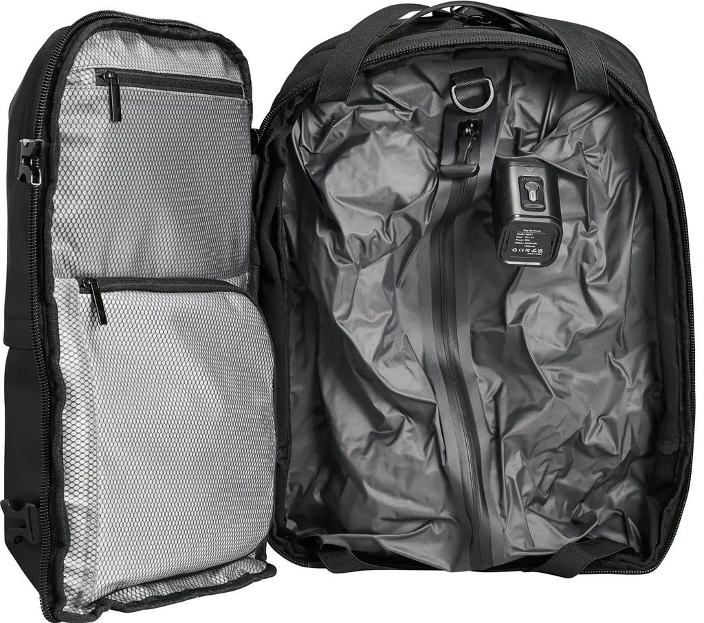 Elite- 21" Vacuum Compression Travel Backpack with Wheels-Automatic Version