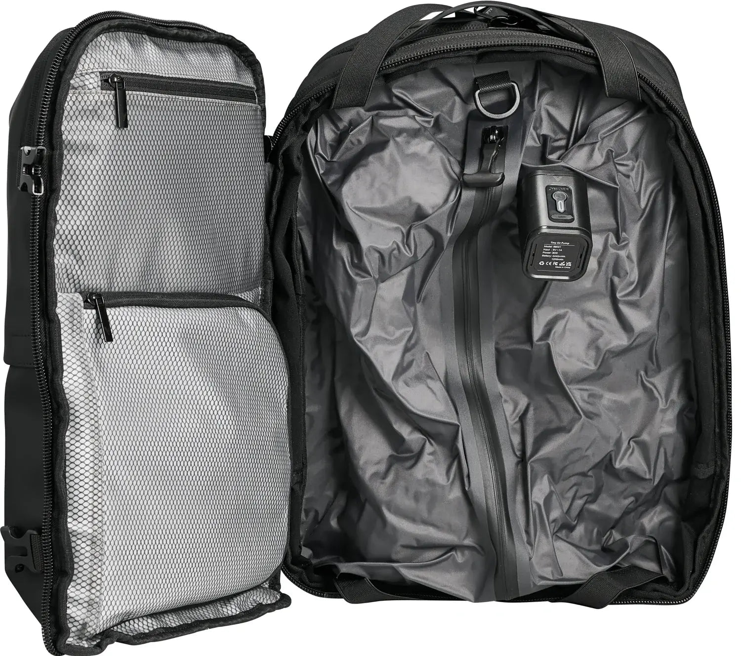 Elite- 21" Vacuum Compression Travel Backpack with Wheels-Automatic Version