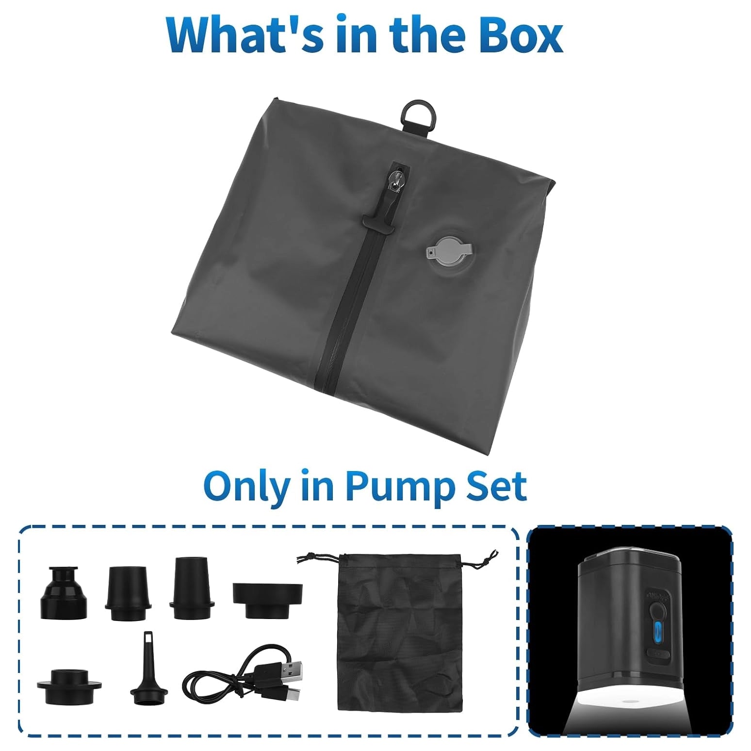 LuminaSeal 18L Reusable Vacuum Seal Bags-Air Pump Version