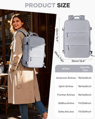 Prestige-45L Vacuum Travel Backpack with Built-in Pump