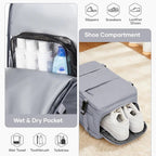 Prestige-45L Vacuum Travel Backpack with Built-in Pump