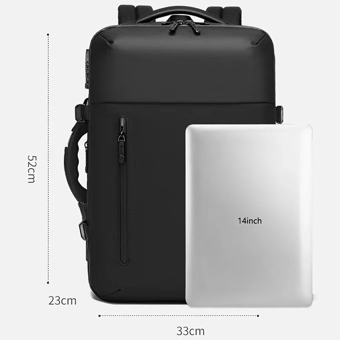 Prestige-55L Air-Compression Travel Backpack-Automatic Version