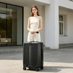 Elite-20" Smart Vacuum Suitcase Carry-On with USB & Pump